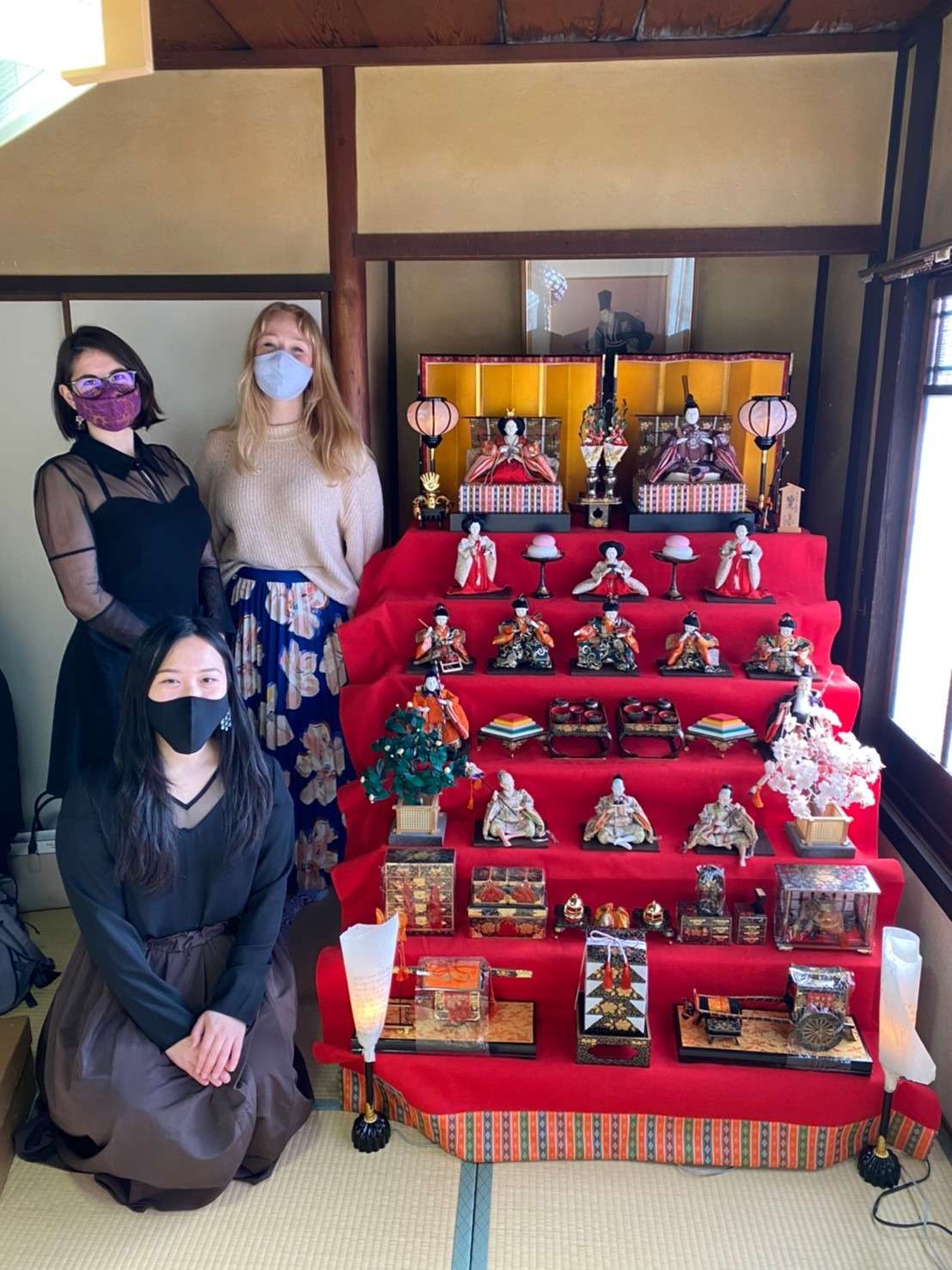 お雛様を飾りました♪|京都の町家フリースペースColis西陣